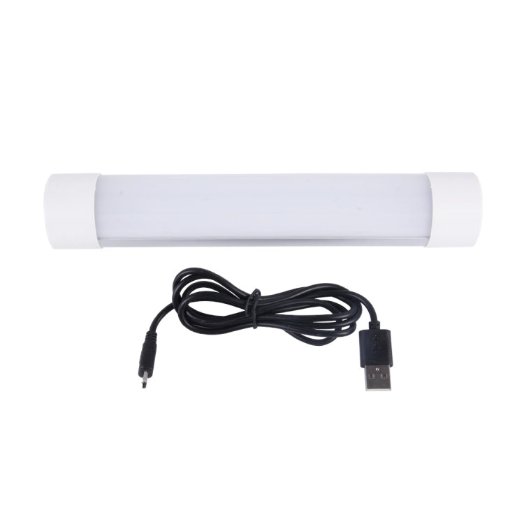 2W 180 LM 6000K USB Charging Portable Multi-functional Magnetic Adsorption LED Light with Reading Light Night Light Outdoor Light Blue Light + Red Light Strobe Warning Light Models, 5V/1000mA