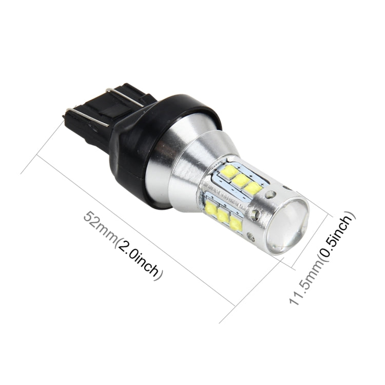 7440 50W 500 LM 6000K Car Auto Turn Light  Backup Light Reversing Lights with 16 CREE Lamps, DC 12-24V(White Light)