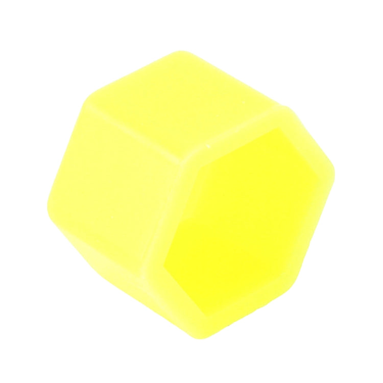 20pcs  Silicone Luminous Car Hubcap,Yellow