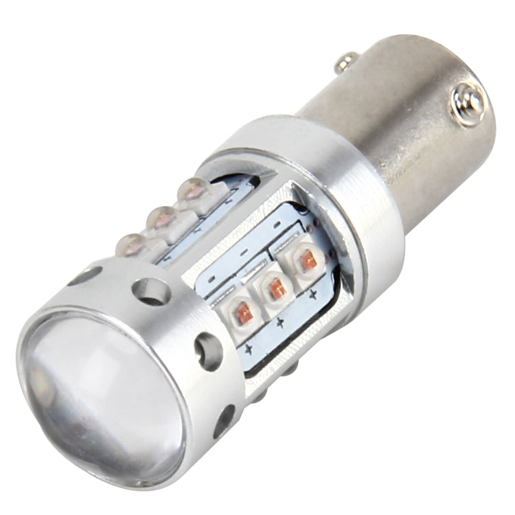 BA9S 50W 500LM Car Clearance Light Car Marker Light with 16 CREE Lamps, DC 12V-24V(Yellow Light)