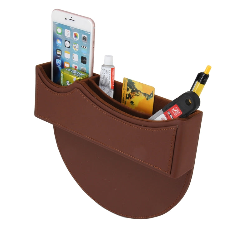 Car Seat Crevice Storage Box with Interval Auto Gap Pocket Stowing Tidying for Phone Pad Card Coin Case Accessories