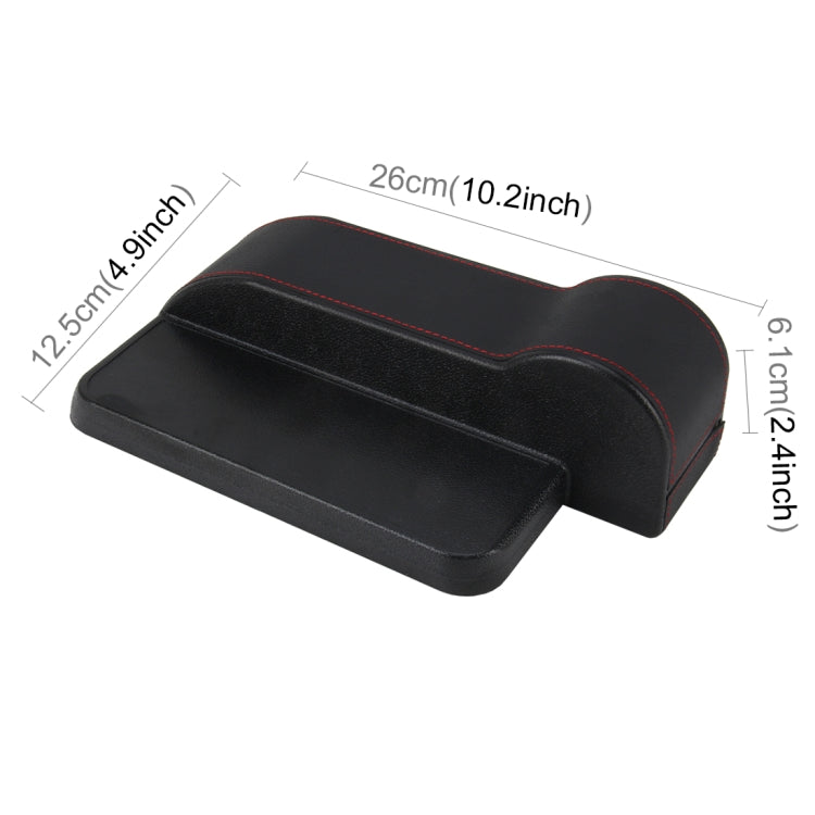 Car Seat Crevice Storage Box with Interval Cup Drink Holder Auto Gap Pocket Stowing Tidying for Phone Pad Card Coin Case Accessories