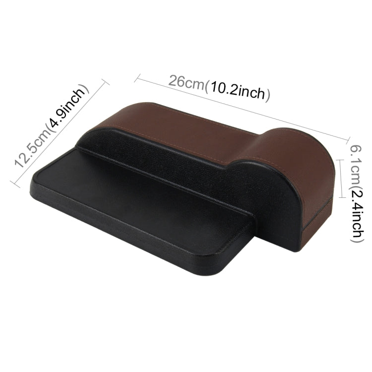Car Seat Crevice Storage Box with Interval Cup Drink Holder Auto Gap Pocket Stowing Tidying for Phone Pad Card Coin Case Accessories