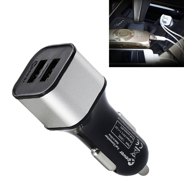 XPower X6 Universal Car Dual USB Quick Charger + Voltage Stabilizer 2 USB Ports Charger DC12V 3.6A