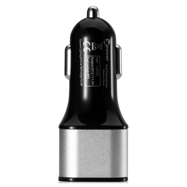 XPower X6 Universal Car Dual USB Quick Charger + Voltage Stabilizer 2 USB Ports Charger DC12V 3.6A