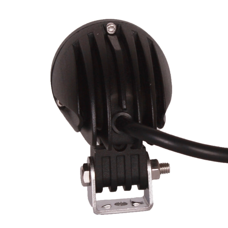 DC 9-32V 10W 1000LM 6500K IP68 Waterproof Vehicle Car Boat Marine External Work Lights Emergency Lights 45 Degrees Adjustable Flood Light LED Car Bulbs with 1 Intense CREE LED Lights(White Light)