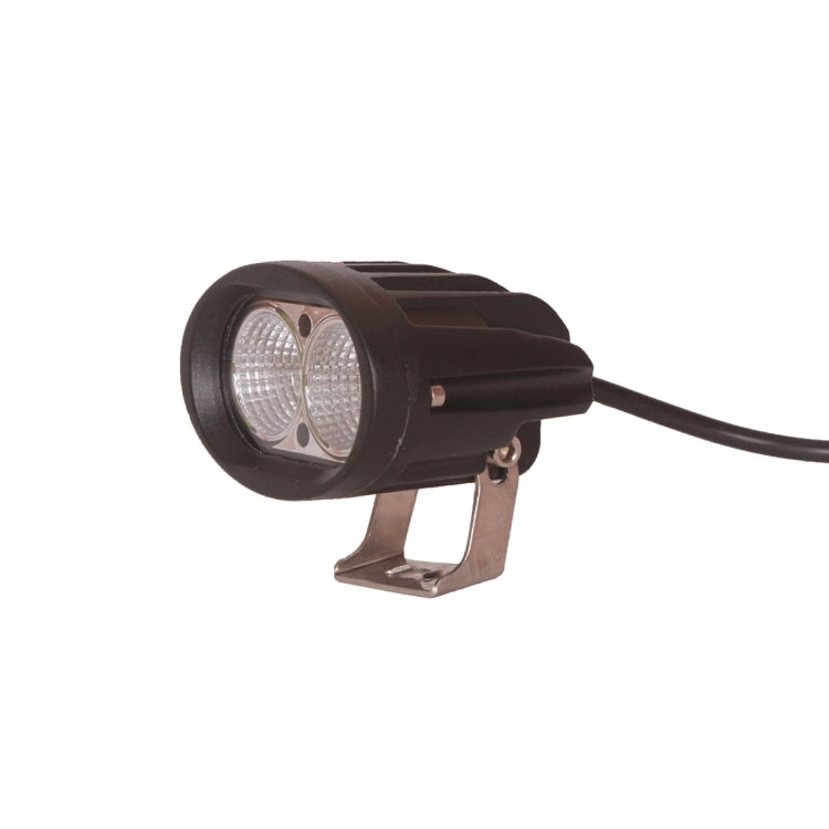 DC 9-32V 20W 2000LM 6500K IP68 Waterproof Vehicle Car Boat Marine External Work Lights Emergency Lights 45 Degrees Adjustable Flood Light LED Car Bulbs with 2 Intense CREE LED Lights(White Light)