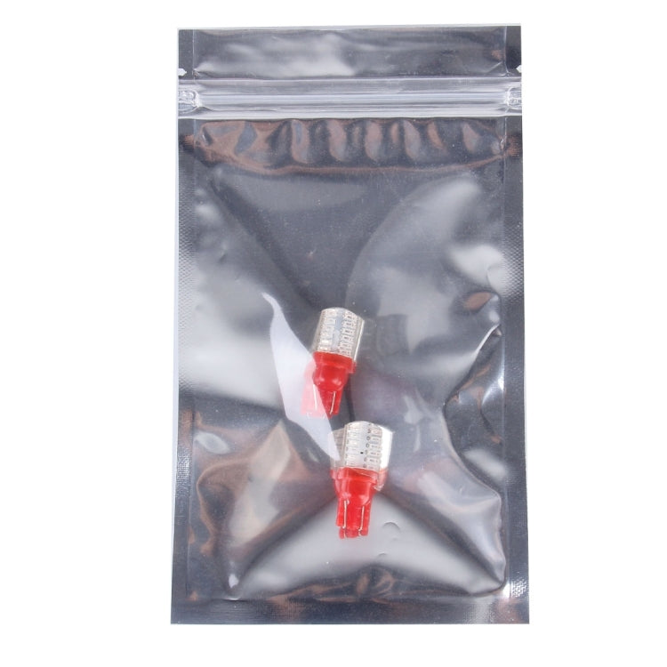 2 PCS T10-4014-24SMD 6W 540LM  Red Light Clearance Light.DC 12V.