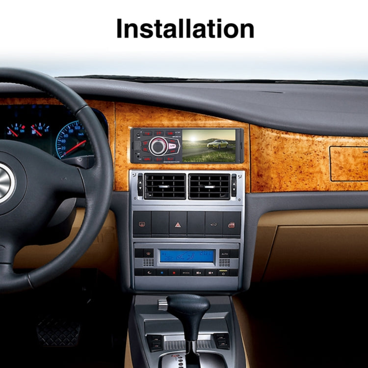 4042TM HD 4.1 inch 1 Din Universal Car Radio Receiver MP5 Player, Support FM & AM & Bluetooth & TF Card & Hand-free Calling & Phone Link