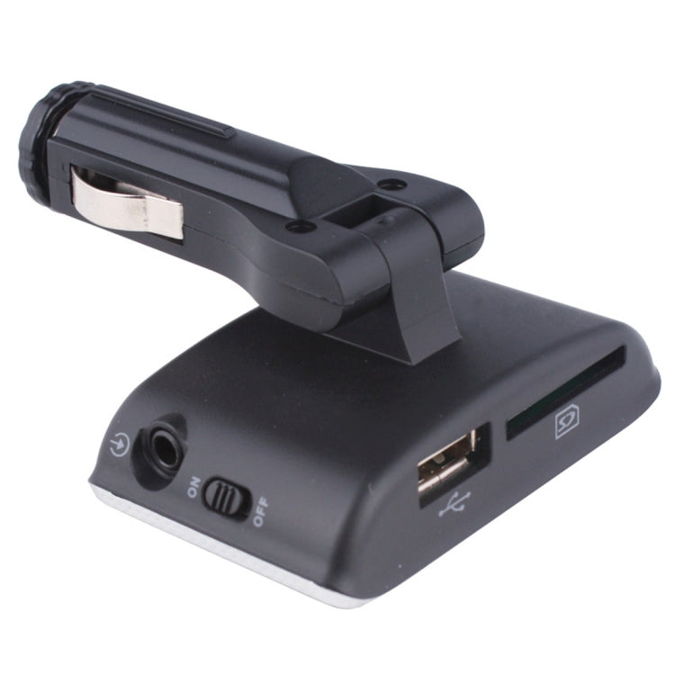 FM18A Car MP3 FM Transmitter with Remote Control, Support LCD Display / USB / SD/MMC Card / AUX