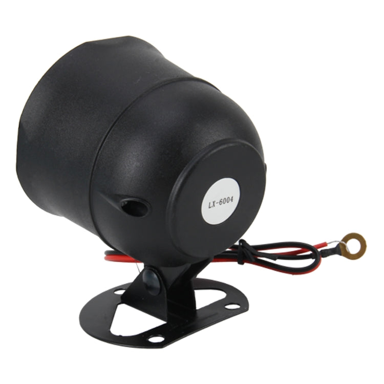 Car Safety Warning Alarm System Car Alarm Security System with Two Remote Controls, DC 12V