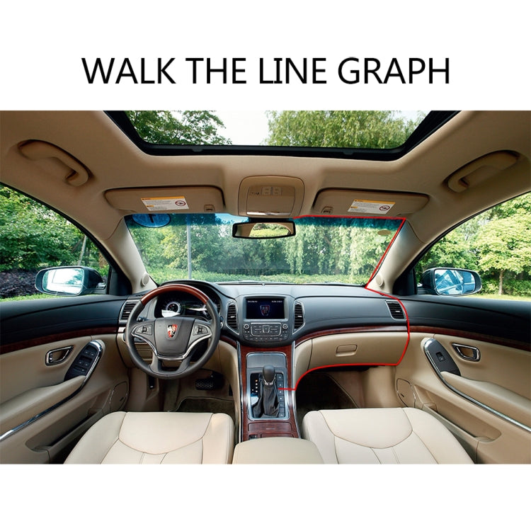 F80 2.7 inch LCD Screen Car Recorder, Dual 120 Degree Wide Angle Viewing, Support Night Vision / Loop Video / Motion Detection / G-Sensor / TF Card