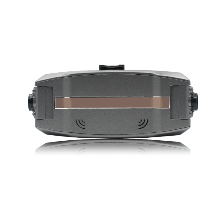 F80 2.7 inch LCD Screen Car Recorder, Dual 120 Degree Wide Angle Viewing, Support Night Vision / Loop Video / Motion Detection / G-Sensor / TF Card