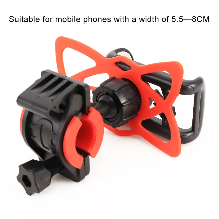 Portable 360 Degree Rotatable Bicycle Mobile Phone Bracket, Random Color Delivery
