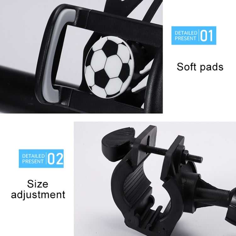 Portable 360 Degree Rotatable Bicycle Mobile Phone Bracket, Random Color Delivery