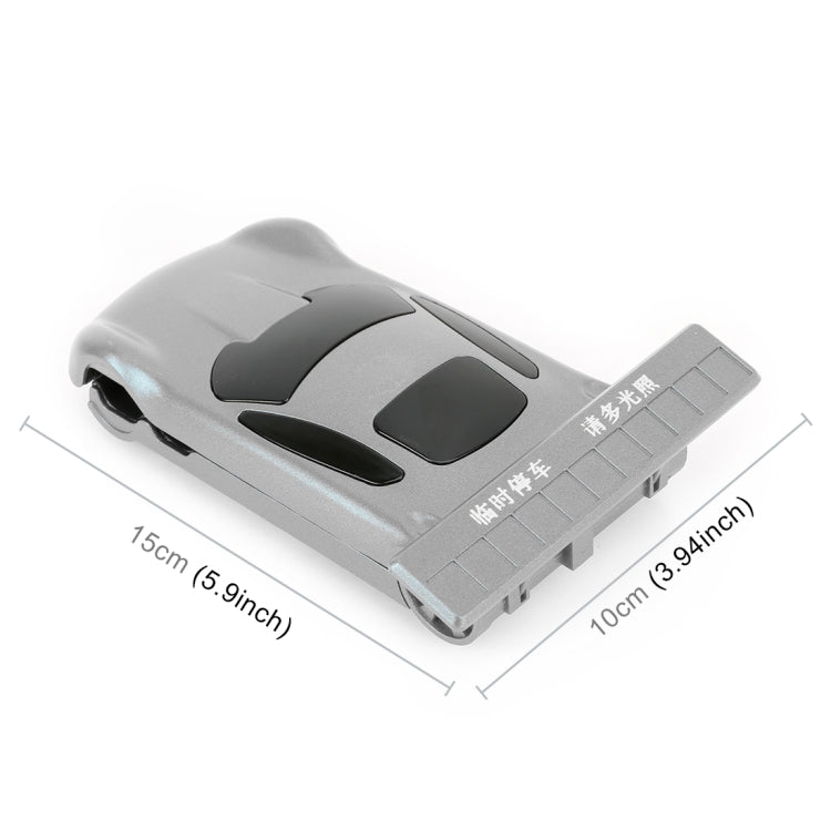 Multi-function Car Temporary Parking Card Mobile Phone Holder