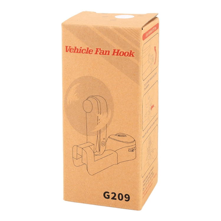 Multi-function Car Seat Back Fan Hanger Holder