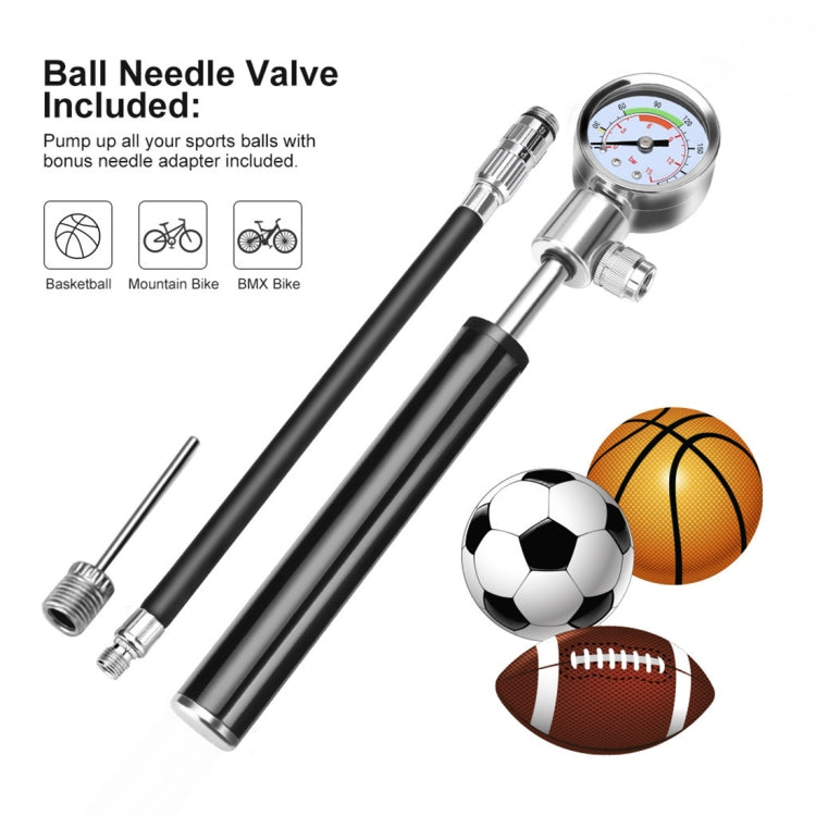Portable High Pressure Pump Bicycle Pump Mini Mountain Bike Pump