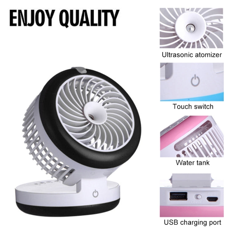 Car Multi-function Portable Electric Cooling Fan + Humidifier