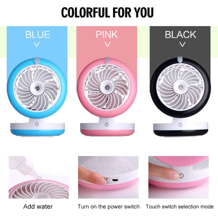 Car Multi-function Portable Electric Cooling Fan + Humidifier