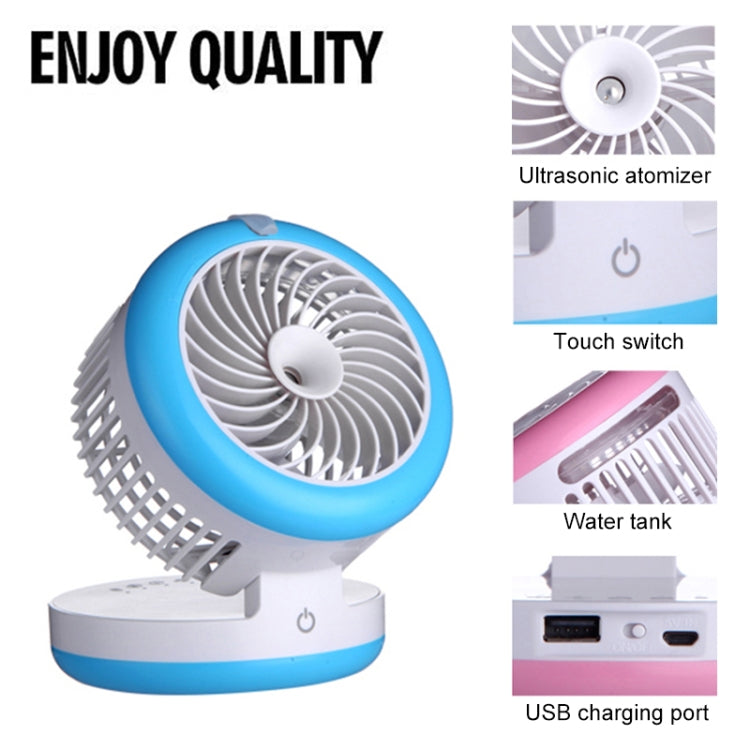 Car Multi-function Portable Electric Cooling Fan + Humidifier