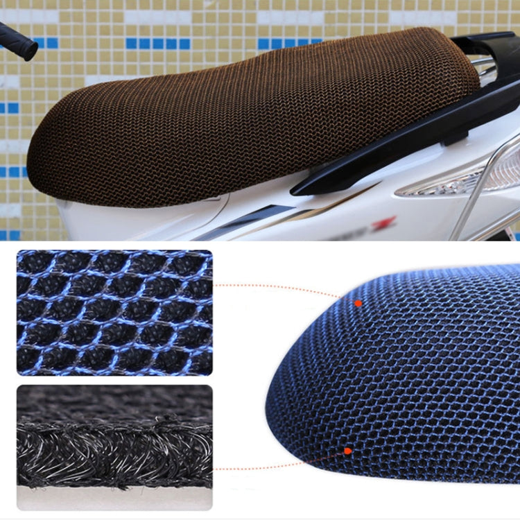 Waterproof Motorcycle Sun Protection Heat Insulation Seat Cover Prevent Bask In Seat Scooter Cushion Protect, Size: M, Length: 60-70cm; Width: 40-45cm