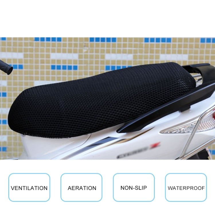 Waterproof Motorcycle Sun Protection Heat Insulation Seat Cover Prevent Bask In Seat Scooter Cushion Protect, Size: M, Length: 60-70cm; Width: 40-45cm