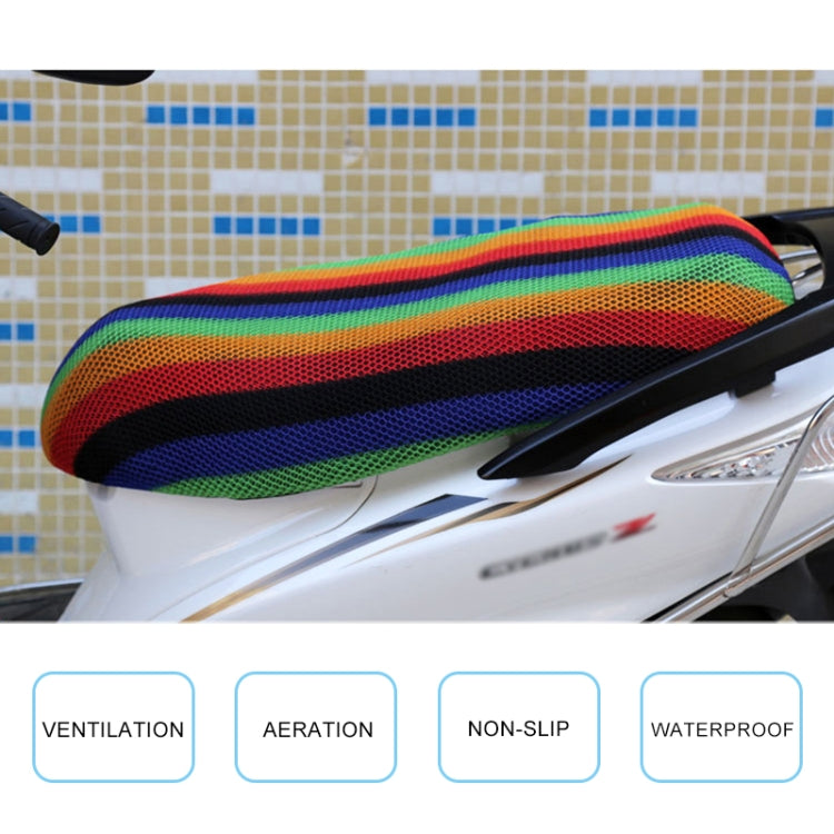 Waterproof Motorcycle Sun Protection Heat Insulation Seat Cover Prevent Bask In Seat Scooter Cushion Protect, Size: M, Length: 60-70cm; Width: 40-45cm