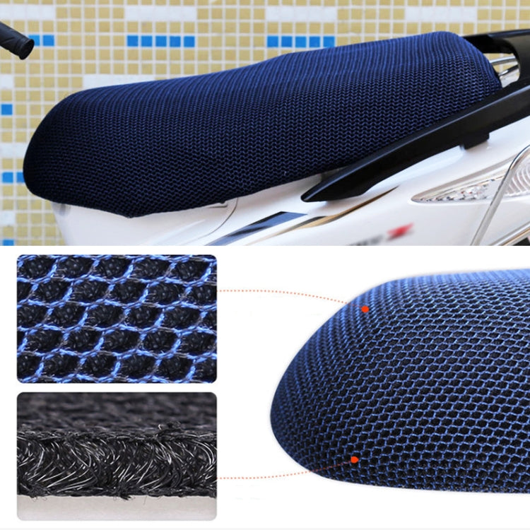 Waterproof Motorcycle Sun Protection Heat Insulation Seat Cover Prevent Bask In Seat Scooter Cushion Protect, Size: XXL, Length: 86- 92cm; Width: 40-56cm