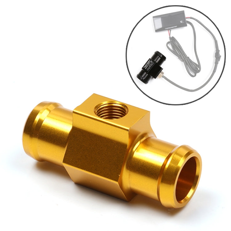 Motorcycle Modification Parts Universal CNC Aluminum Water Temperature Gauge Sensor Joint Transfer Interface, Size: 18mm