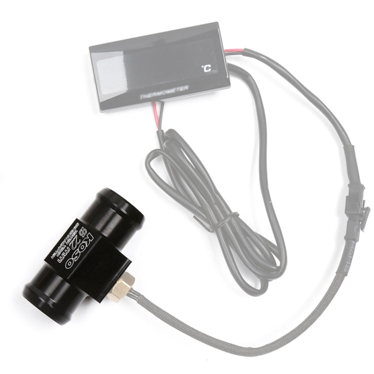 Motorcycle Modification Parts Universal CNC Aluminum Water Temperature Gauge Sensor Joint Transfer Interface, Size: 18mm