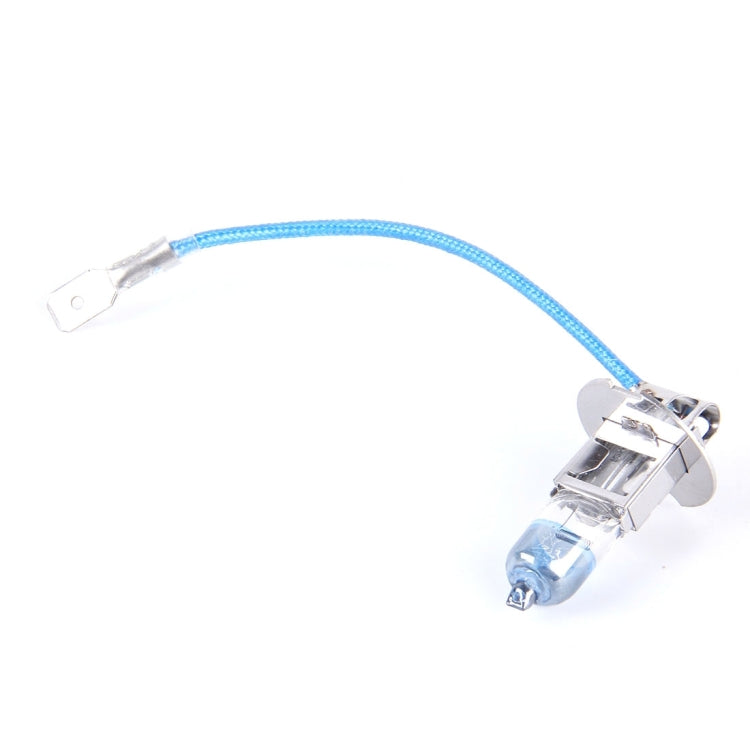 2 PCS H3 Halogen Head Lamp 12V 55W 1700 LM 4300K Warm White Light