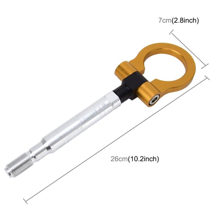 Aluminum Track Racing Front Rear Bumper Car Trailer Ring For BYD