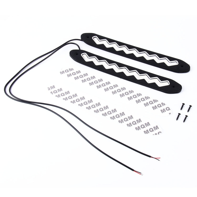 2PCS 10W Blue Light COB LED Daytime Running Light