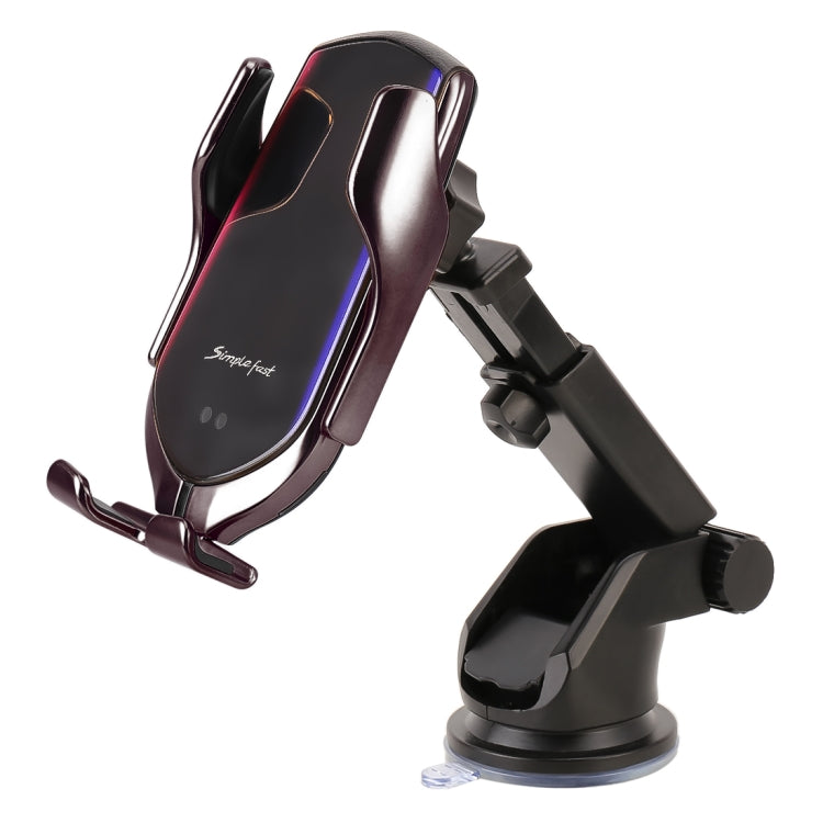 Car QC Fast Charging QI Standard Automatic Induction Wireless Charger Suction Cup / Air Vent 2 in 1 Bracket