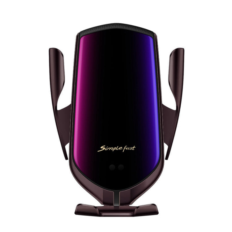 Car QC Fast Charging QI Standard Automatic Induction Wireless Charger Suction Cup / Air Vent 2 in 1 Bracket