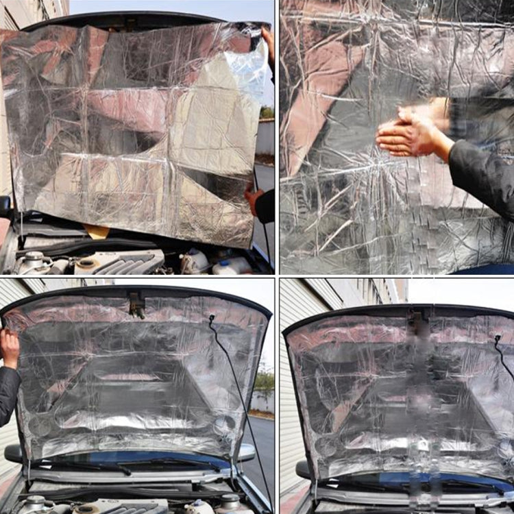 Car Auto Exhaust Muffler Heat Sound Waterproof Deadener Insulation Mat Pad