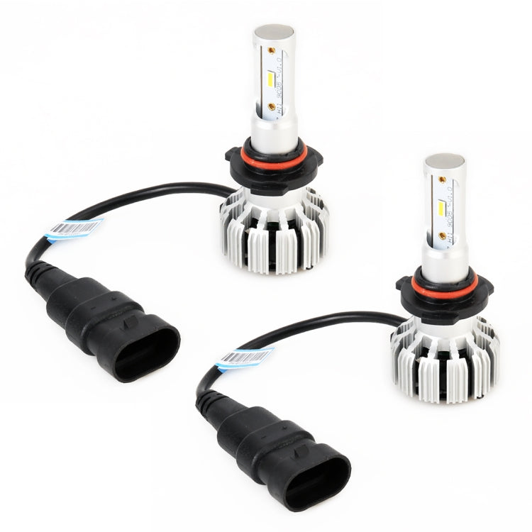2 PCS X6 9006 / HB4 DC9-18V / 25W / 6000K / 2500LM Car LED High Brightness Headlight Lamps, CSP Lamp Beads (White Light)