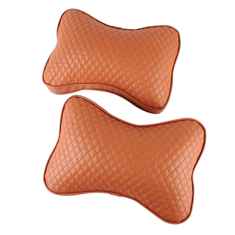 2 PCS BIETY Car Neck Pillow (Soft Version) Lovely Breathe Car Auto Head Neck Rest Cushion Headrest Pillow Pad