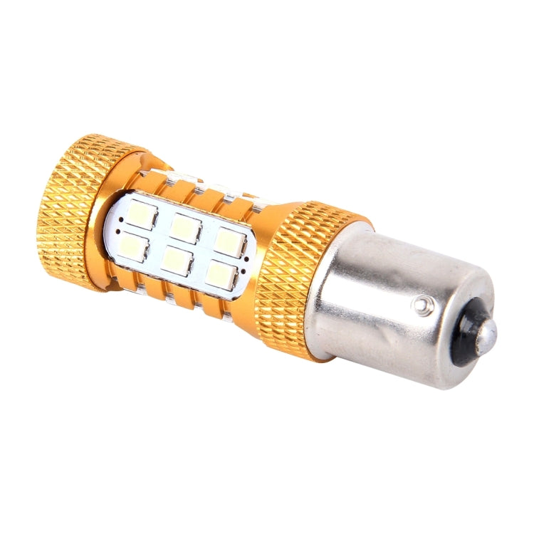 2 PCS 1156 10W 500LM 6000K White Light 27 LED SMD 2835 Car Fog Light Bulb, DC 12V