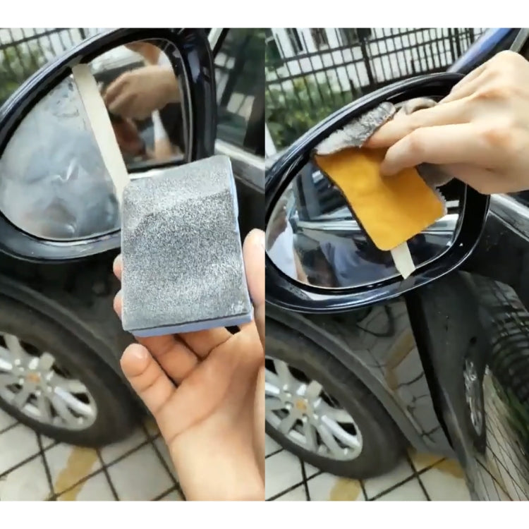 Car Rearview Mirror Waterproof Rainproof Cream