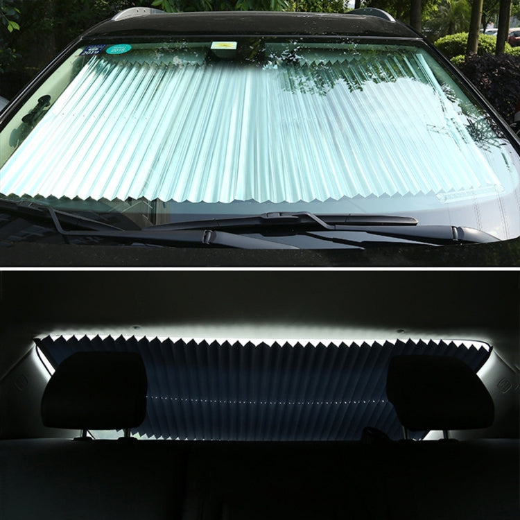 Car Retractable Windshield Sun Shade Block Sunshade Cover for Solar UV Protect, Size: 65cm