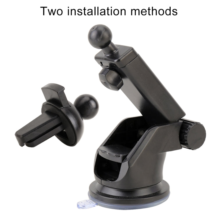 Car QC Fast Charging QI Standard GPS Automatic Induction Wireless Charger Suction Cup / Air Vent 2 in 1 Bracket