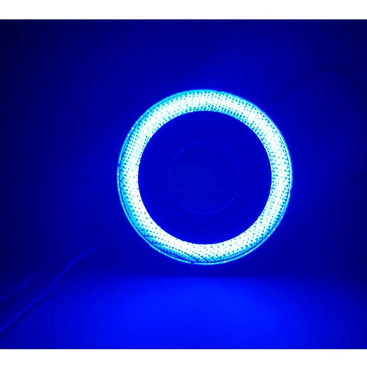 2 PCS 2.5 inch DC12V 10W 900LM 6500K Car Angel Eyes Fog Lamp Foglight, Cable Length: 20cm