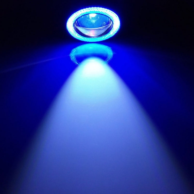 2 PCS 3.5 inch DC 12V 10W 900LM 7000K Car Angel Eyes Fog Lamp Foglight