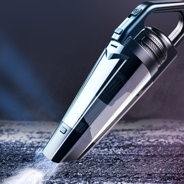 ROCK 100W 4500Pa Strong Suction Portable Car Vacuum Cleaner with LED Light, Cable Length: 5m, DC 12V