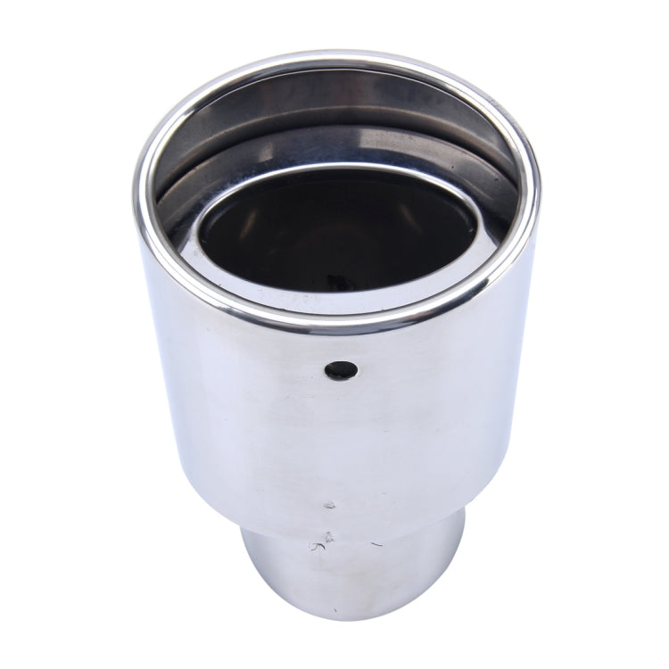 6046 Car Automobile Exhaust Pipe Muffler Modification Stainless Steel Tail Pipes (Inner Diameter 61mm)