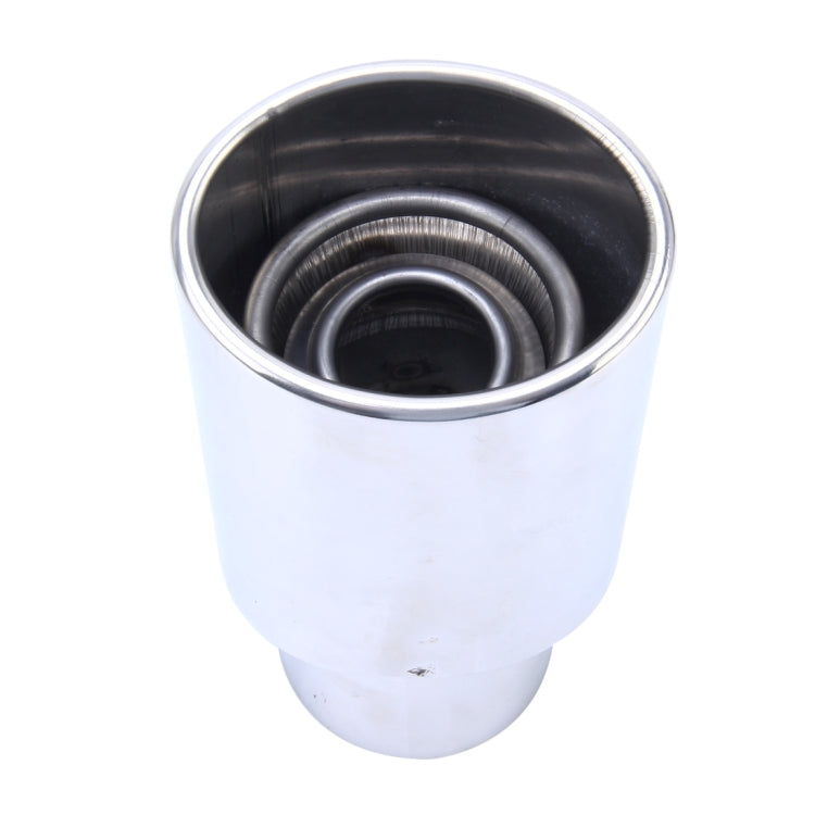 6066 Car Automobile Exhaust Pipe Muffler Modification Stainless Steel Tail Pipes (Inner Diameter 62mm)