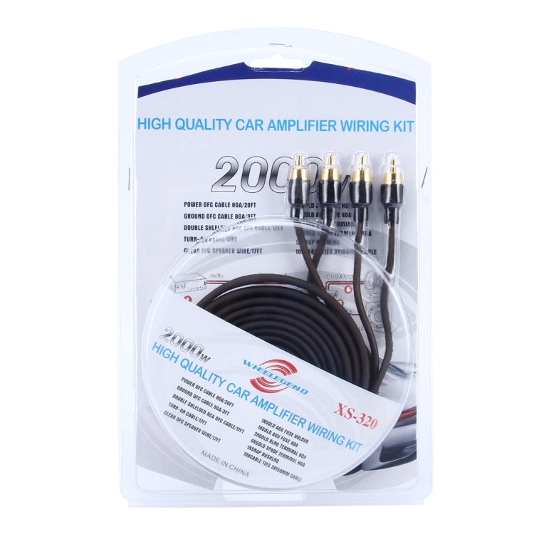 2 PCS 17 FT Bold Copper Double Shield RCA OFC Cable