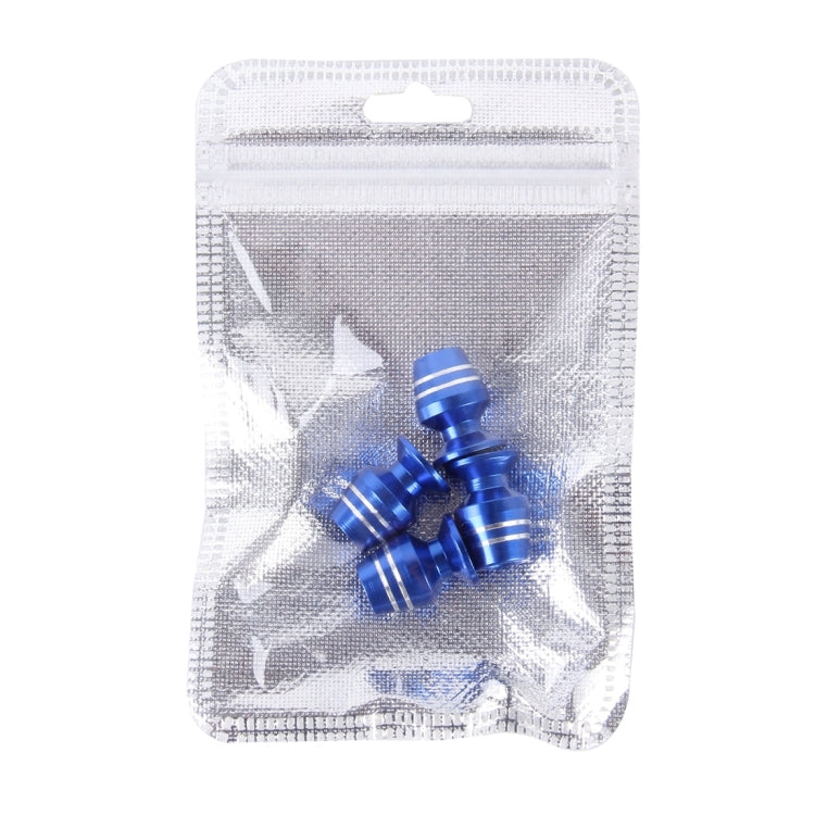 4 PCS Universal Wine Glass Shape Car Motor Bicycle Tire Valve Caps